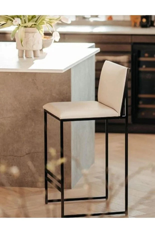 MODERN SIRTLIKLI BAR TABURESİ